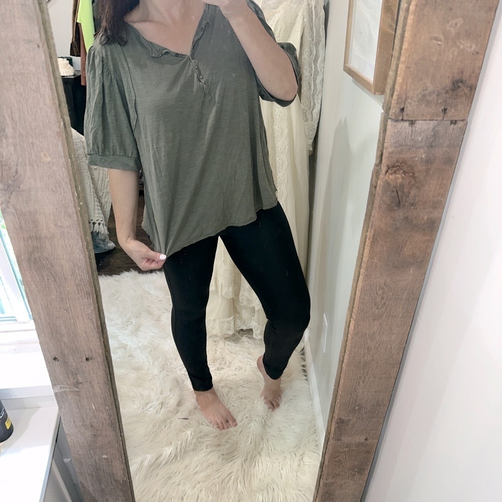 Cato Olive Green Women's Top size 22-24W